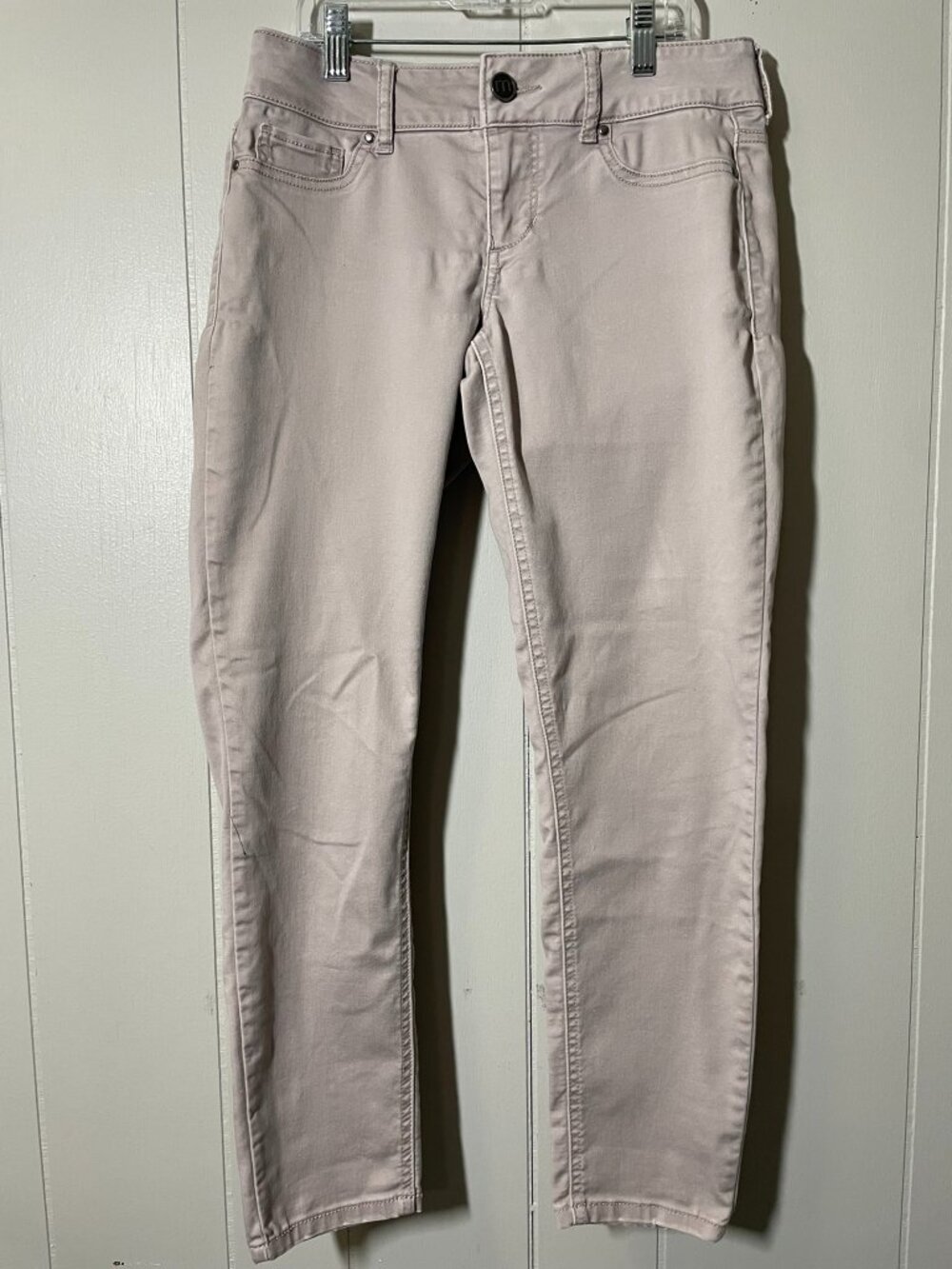 Maurices tan soft pants skinny fit, size small